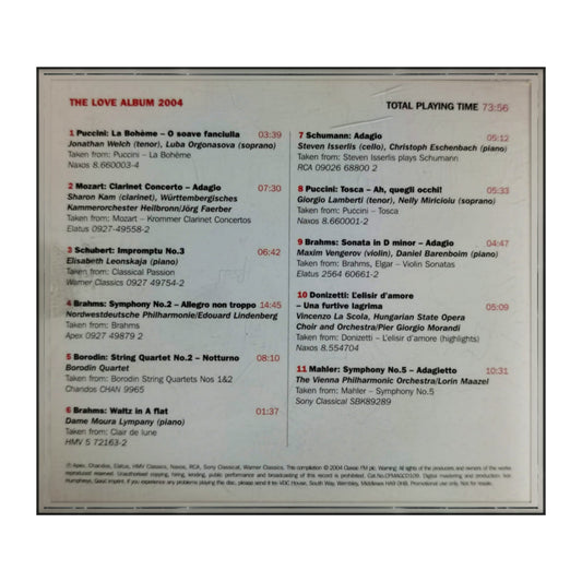 Classic Fm: The Love Album 2004