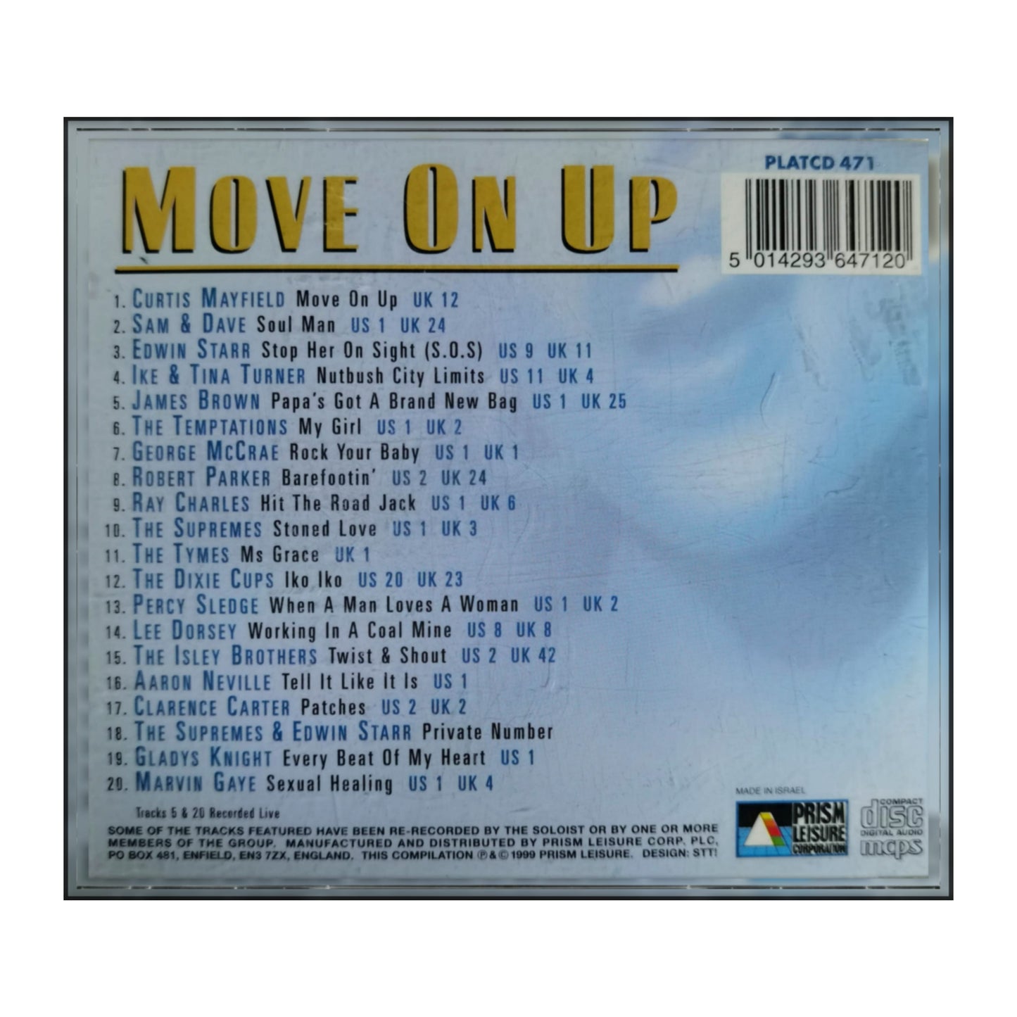 Move On Up: 20 Of The Greatest Soul Hits