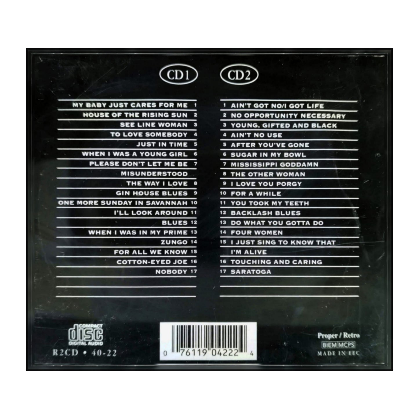 Nina Simone: The Gold Collection Classic Performances