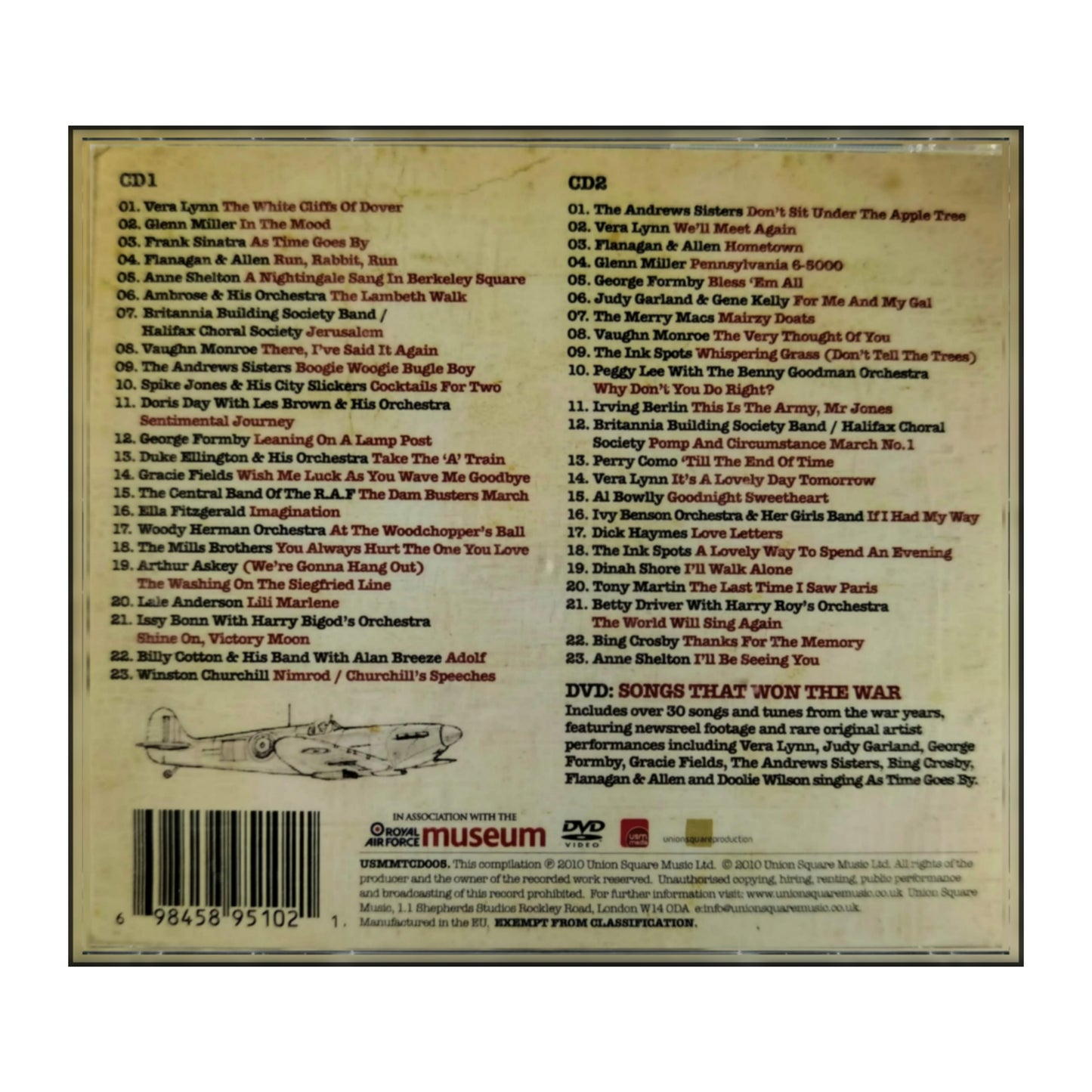 Heroes & Sweethearts: A Salute To The Greatest Wartime Songs