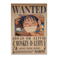 One Piece: Wanted Poster Monkey D. Luffy 400000000 (420mm x 285mm)