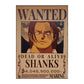 One Piece: Wanted Poster Shanks 4048900000 (420mm x 285mm)