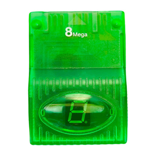 PlayStation 1: Memory Card (8MB) (Green) PS1