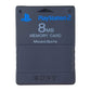 PlayStation 2: Memory Card (8MB) SCPH-10020 06-03 (Black) PS2 Sony