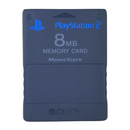 PlayStation 2: Memory Card (8MB) SCPH-10020 02-03 (Black) PS2 Sony