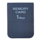 PlayStation 1: Memory Card (1MB) (Black) PS1