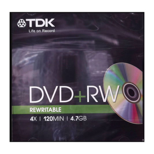 DVD+RW (4.7GB) TDK