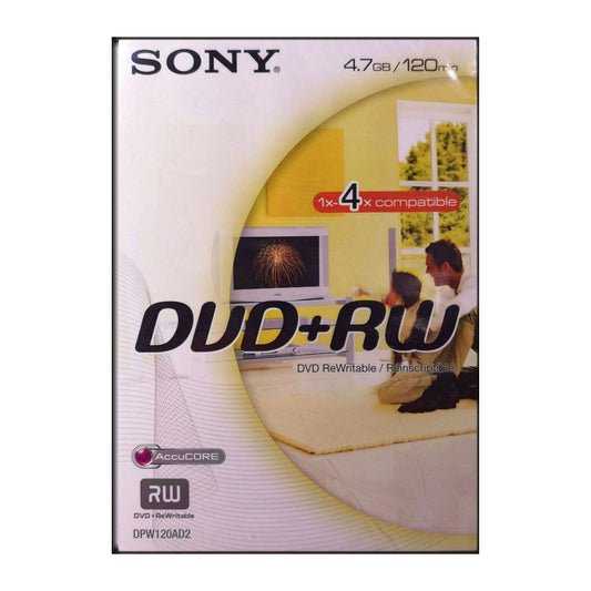 DVD+RW (4.7GB) Sony
