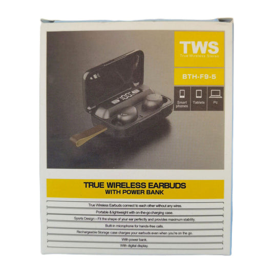 Headset: TWS BTW-F9-5 (Black)