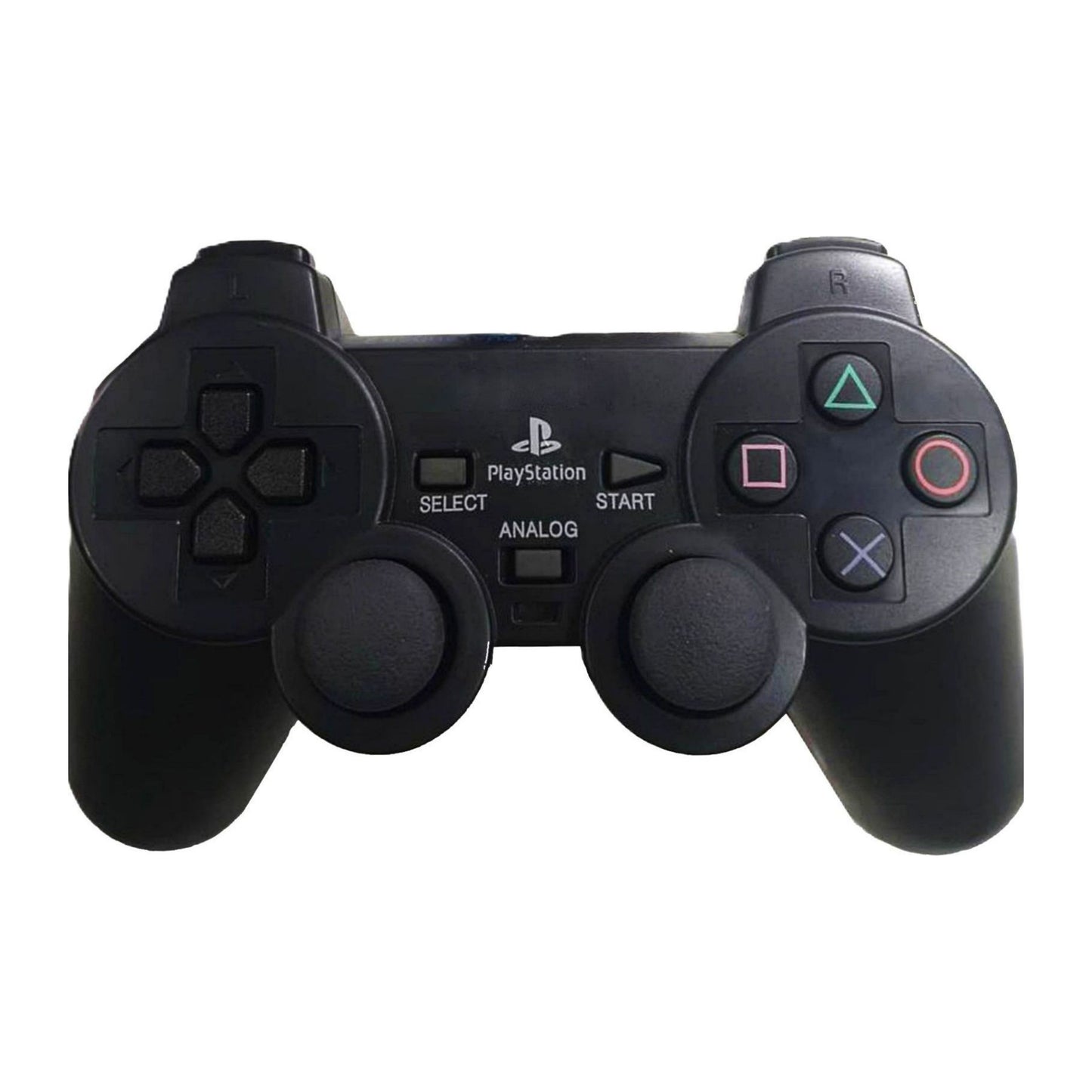 PlayStation 2: Controller Wired (Black) PS2