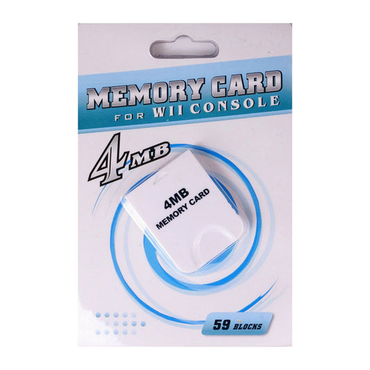 Nintendo WII: Memory Card (4MB) WHITE