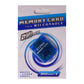 Nintendo WII: Memory Card (512MB) (BLUE TRANSPARENT)