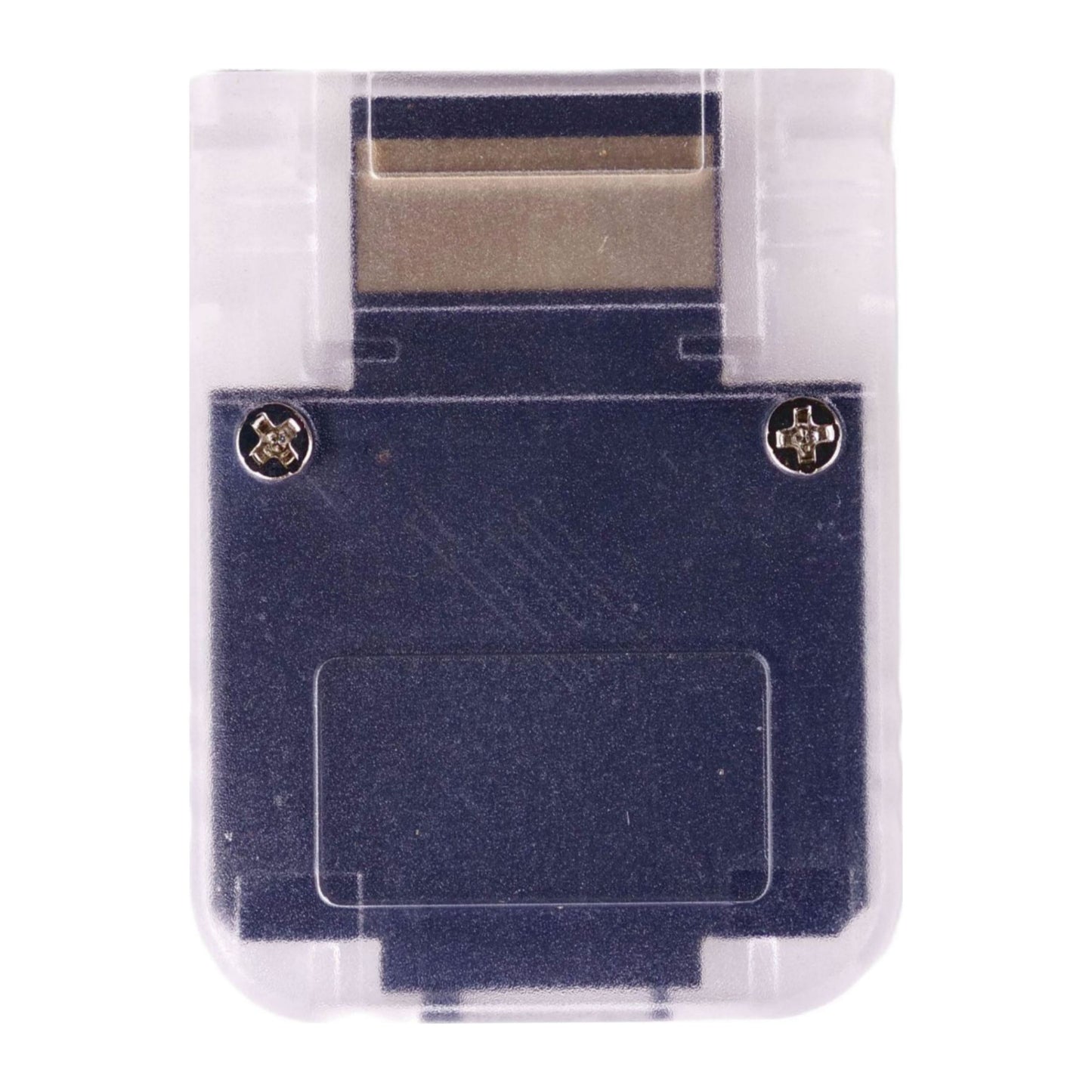 Nintendo GC WII: Memory Card SD Adapter (WHITE TRANSPARENT)