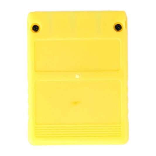 PlayStation 2: Memory Card (8MB) FMCB V1.953 (Yellow) PS2