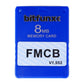 PlayStation 2: Memory Card (8MB) FMCB V1.953 (Blue) PS2