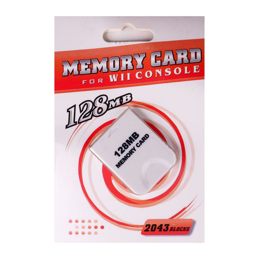 Nintendo WII: Memory Card (128MB) (White)