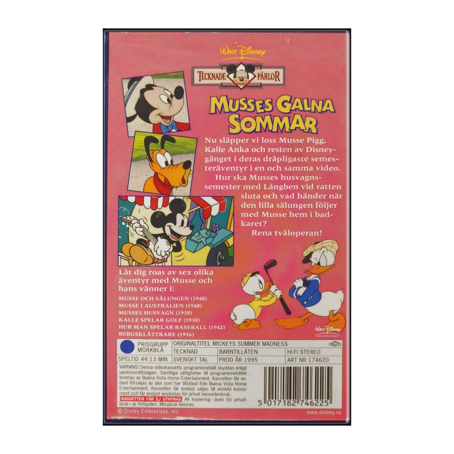 Mickey's Summer Madness | Musses Galna Sommar