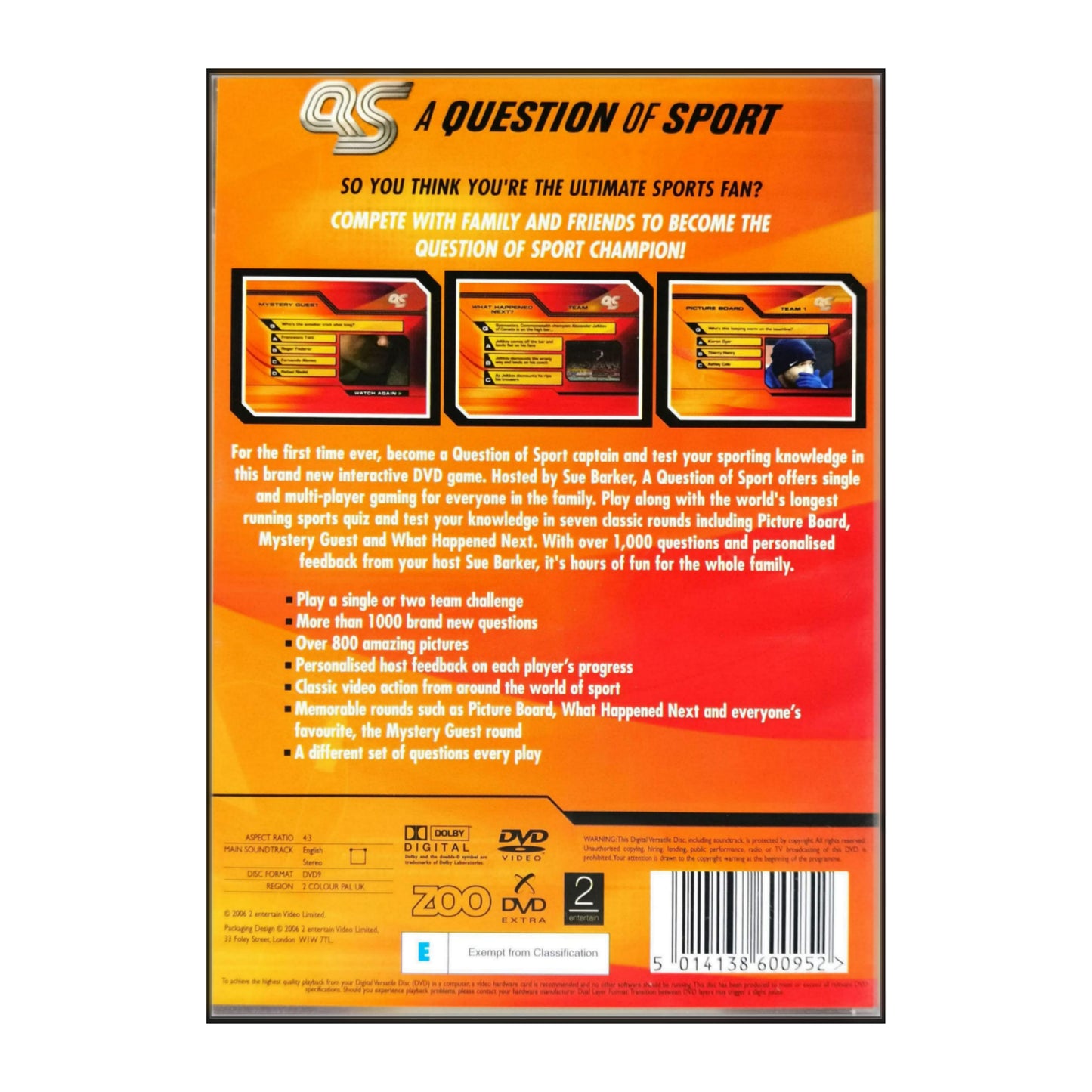 A Question Of Sport
