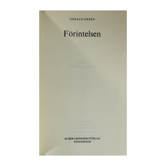 Gerald Green: Förintelsen