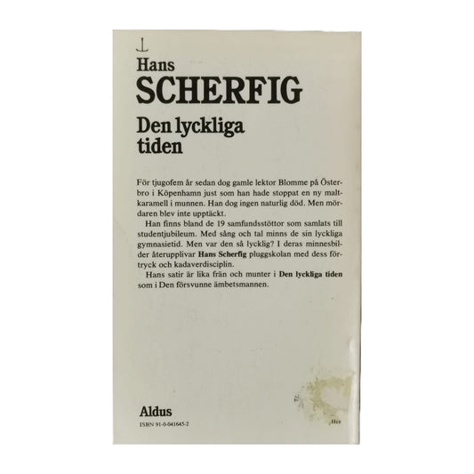 Hans Scherfig: Den Lyckliga Tiden