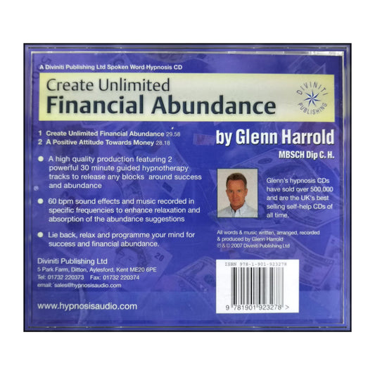 Glenn Harrold: Create Unlimited Financial Abundance Hypnotherapy