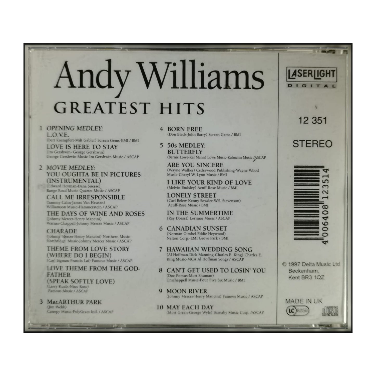 Andy Williams: Greatest Hits