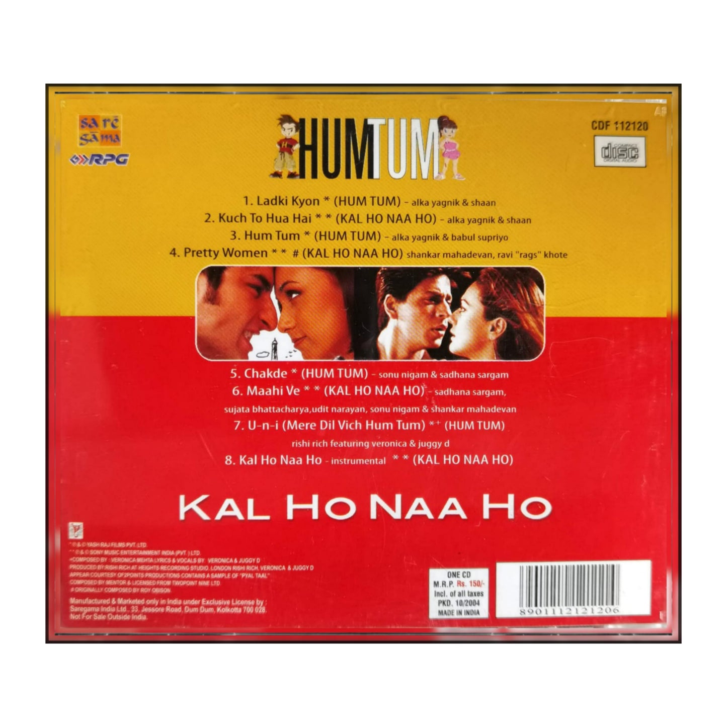 Hum Tum + Kal Ho Naa
