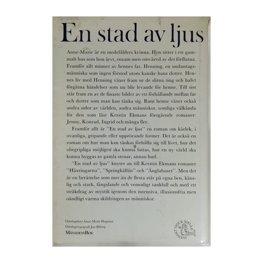 Kerstin Ekman: En Stad Av Ljus