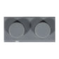 Building Blocks Brick 2 (Grey) (5pcs)