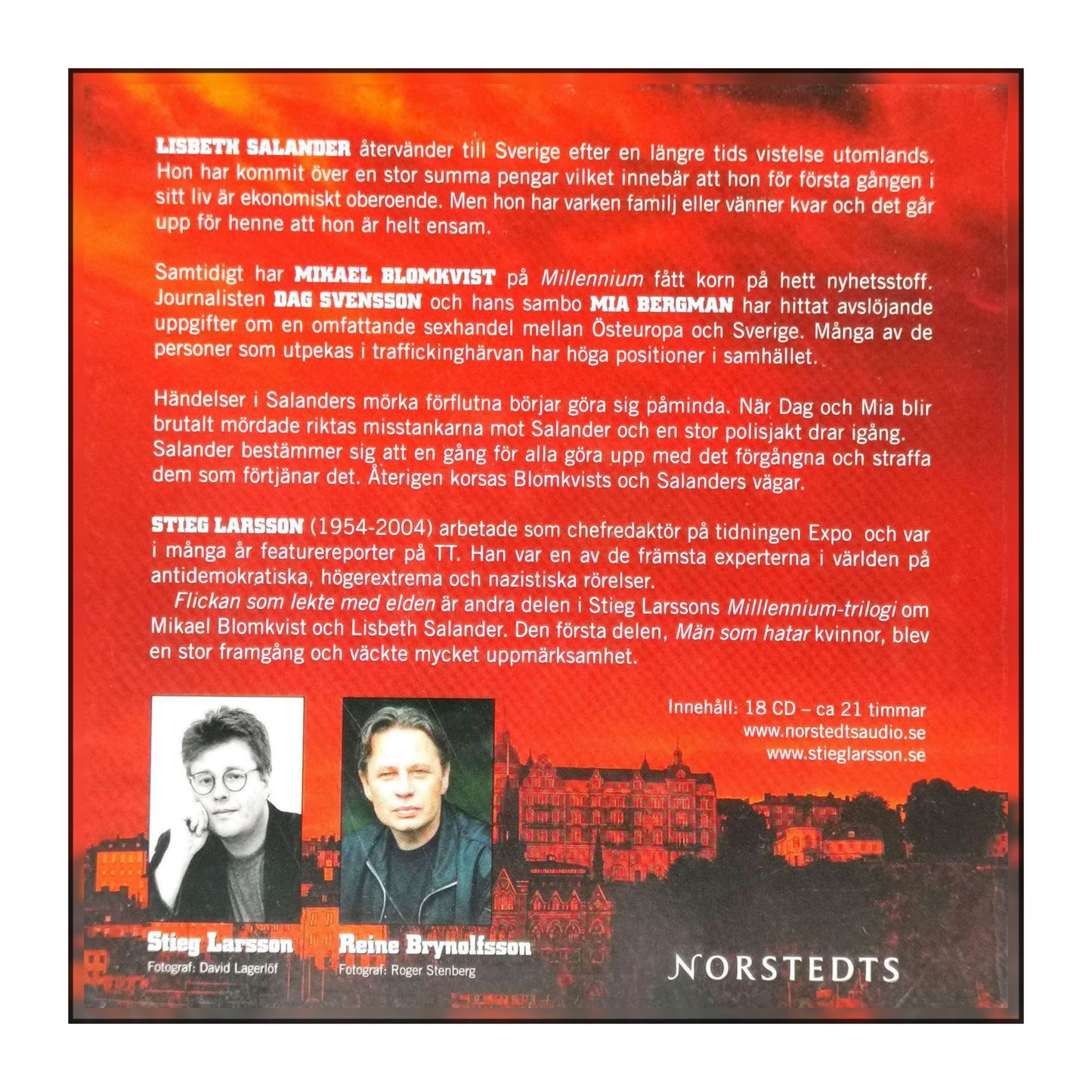 Stieg Larsson: Millennium 2 Flickan Som Lekte Med Elden