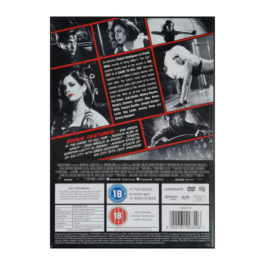 Sin City 2: A Dame To Kill For
