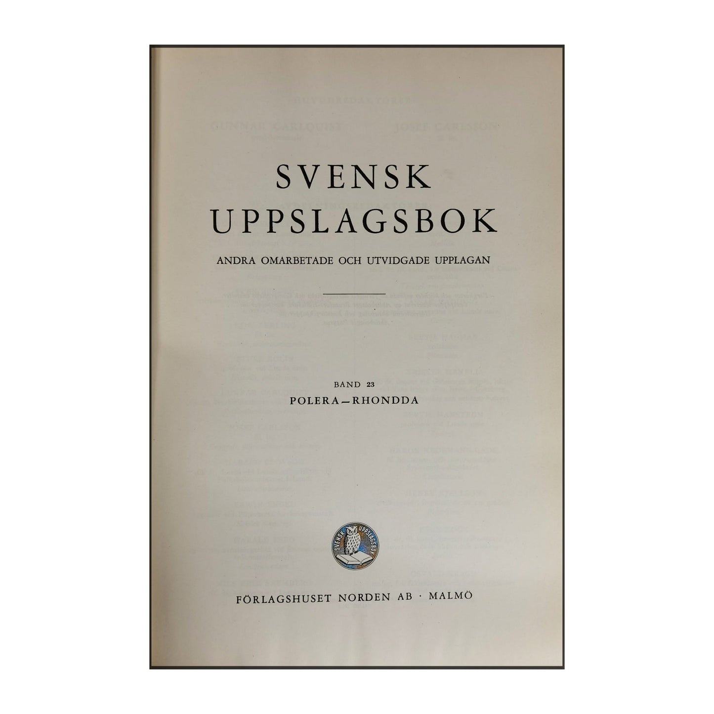 Svensk Uppslagsbok 23