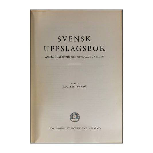 Svensk Uppslagsbok 2