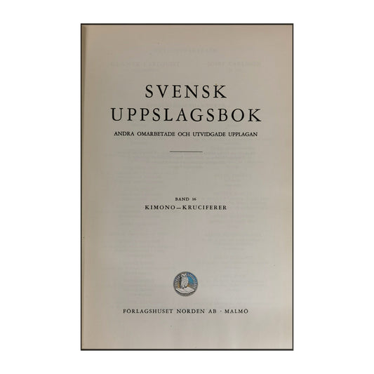 Svensk Uppslagsbok 16