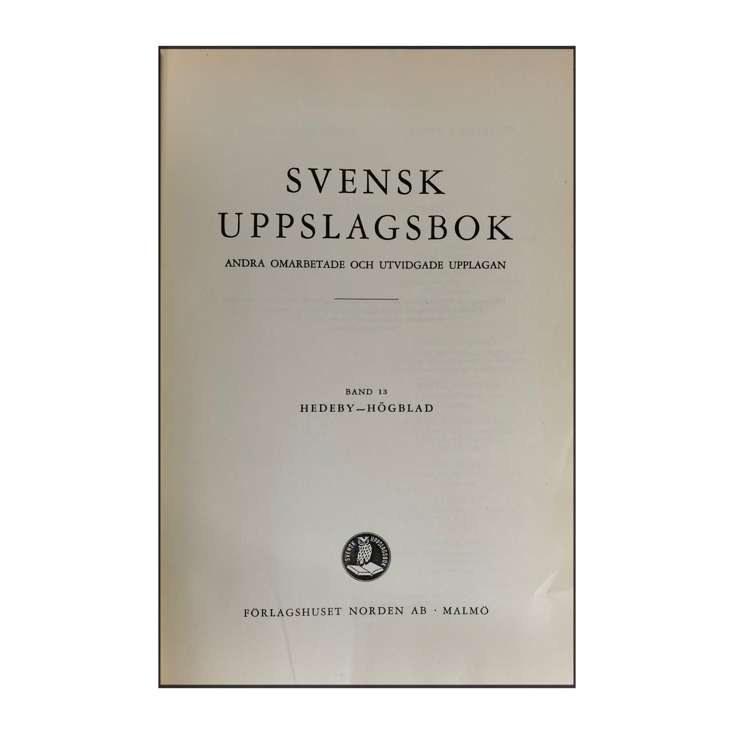 Svensk Uppslagsbok 13