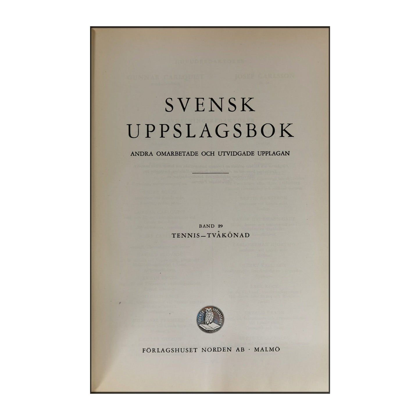 Svensk Uppslagsbok 29