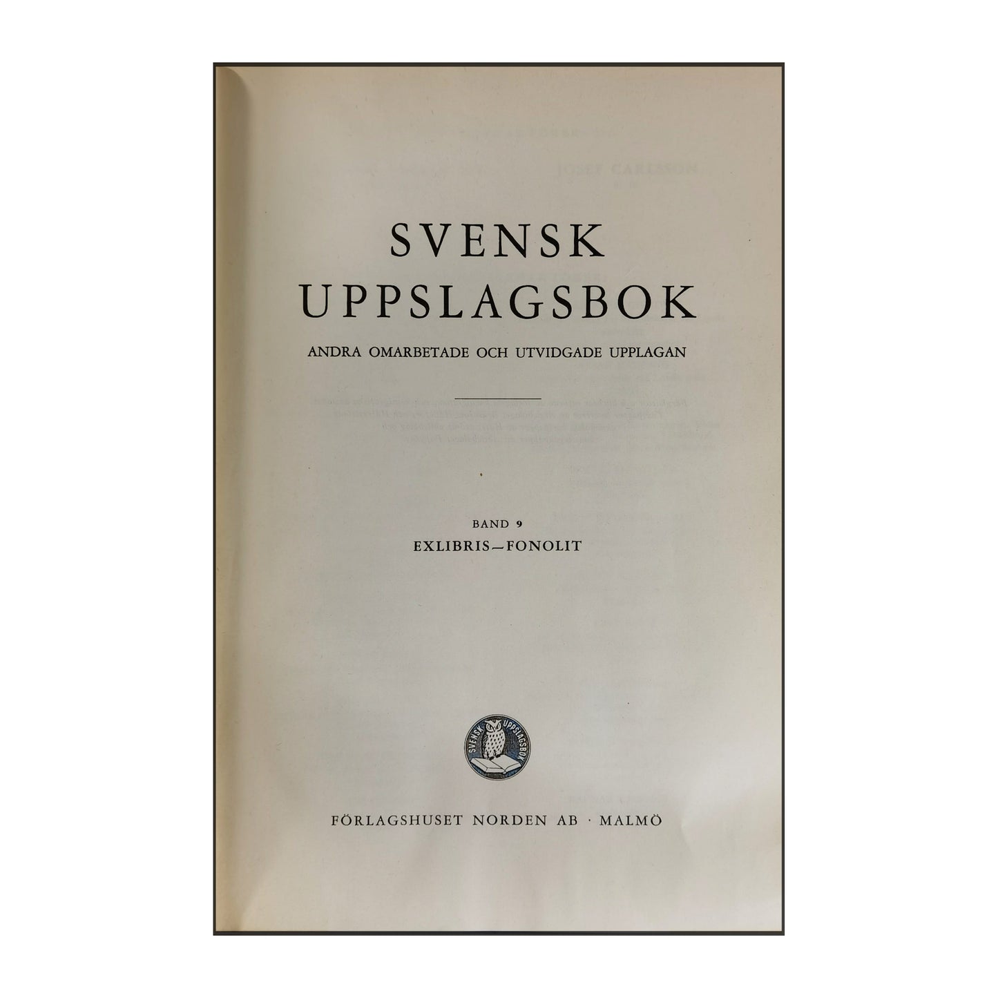Svensk Uppslagsbok 9