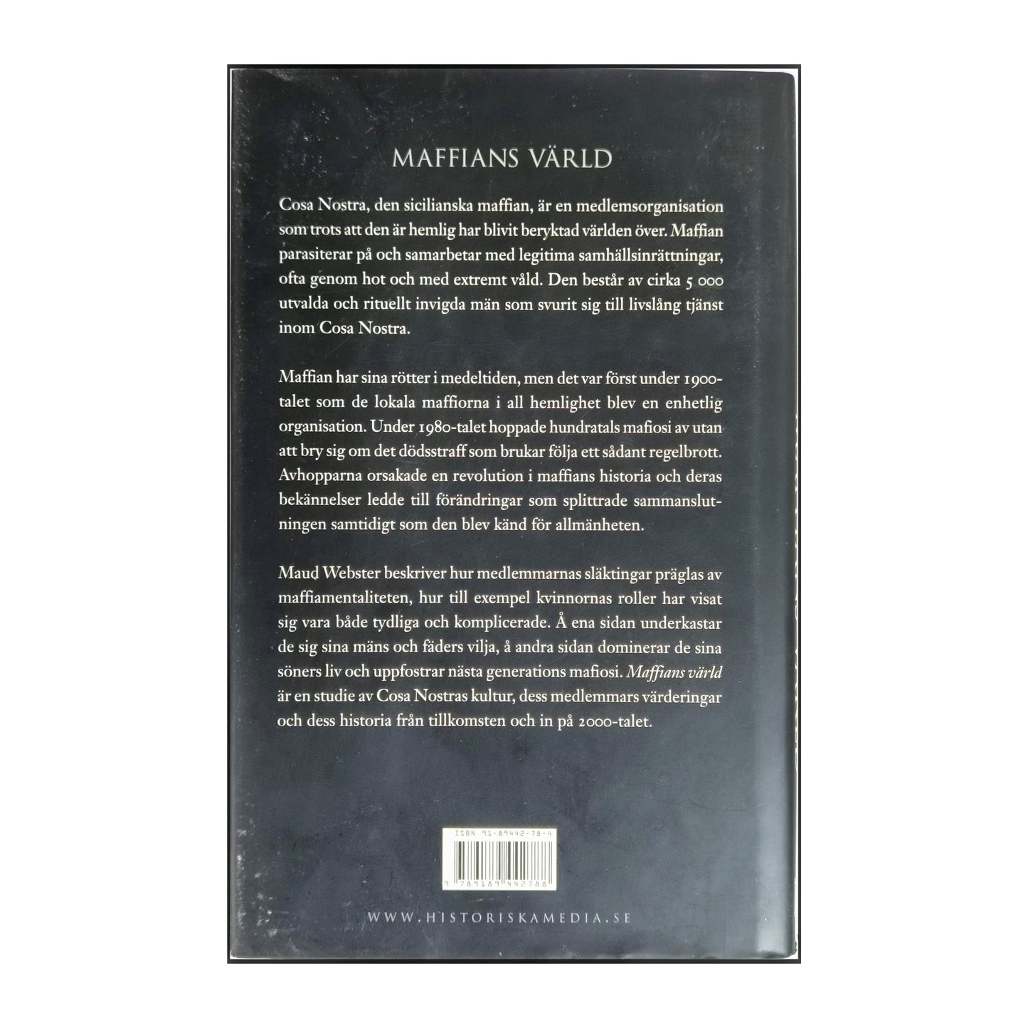 Maud Webster: Maffians Värld
