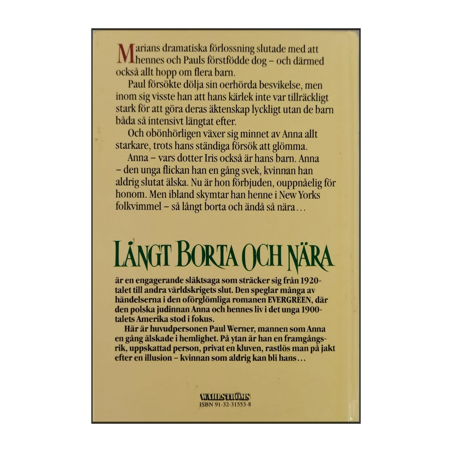 Belva Plain: Långt Borta Och Nära