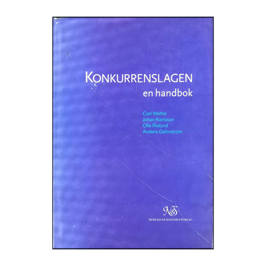 Konkurrenslagen En Handbok