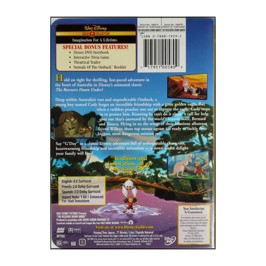 The Rescuers Down Under