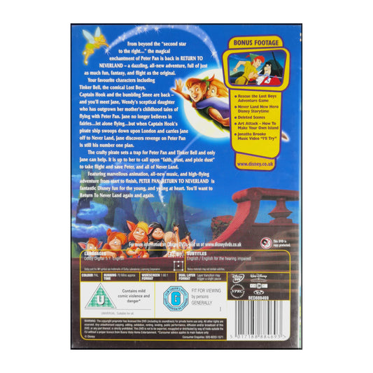 Peter Pan: Return To Never Land