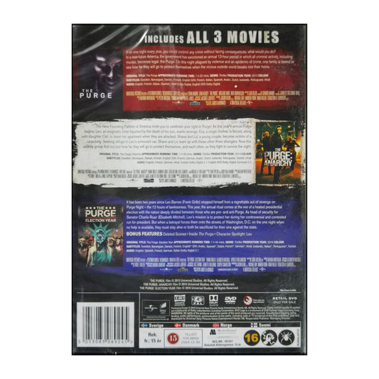 The Purge: 3-Movie Collection