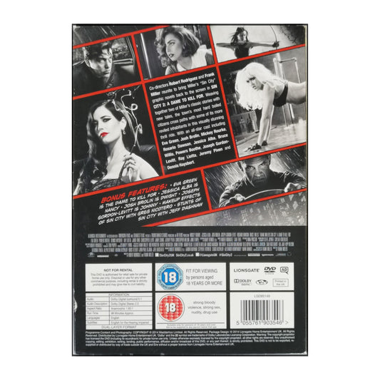 Sin City 2: A Dame To Kill For