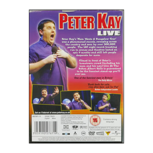 Peter Kay: Live At The Bolton Albert Halls