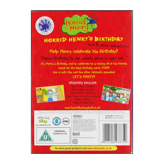 Horrid Henry: Horrid Henry'S Birthday