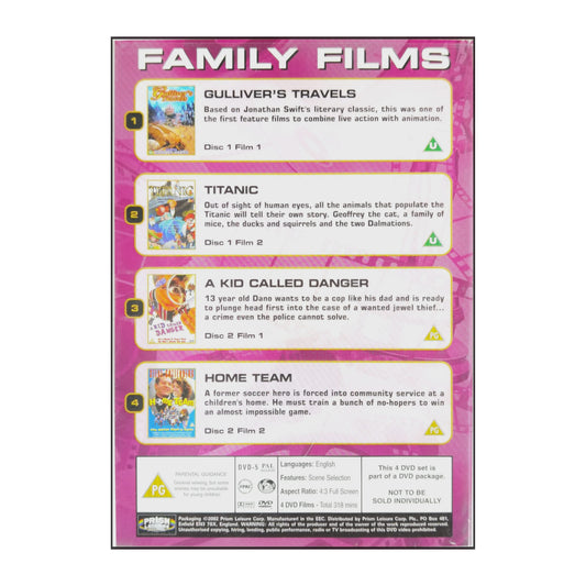 4 Great Dvd Movies Family Films