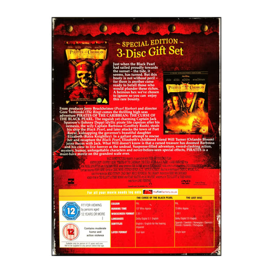 Pirates Of The Caribbean: The Curse Of The Black Pearl + The Lost Disc