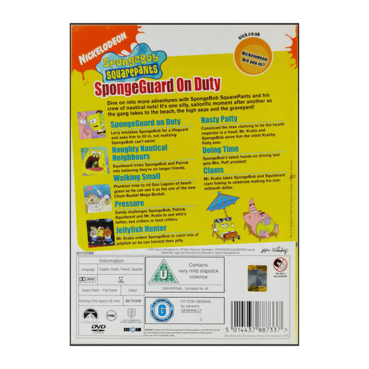 Spongebob Squarepants: Spongeguard On Duty