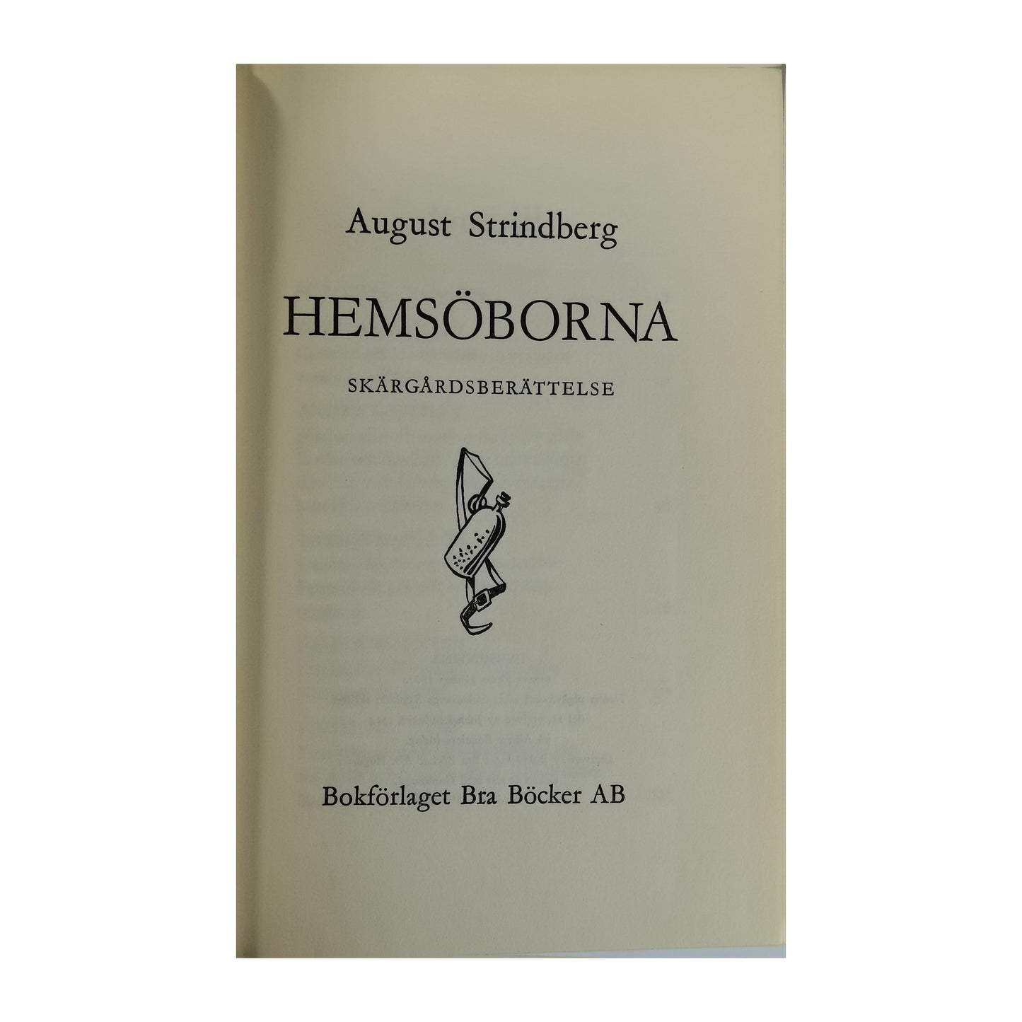 August Strindberg: Hemsöborna